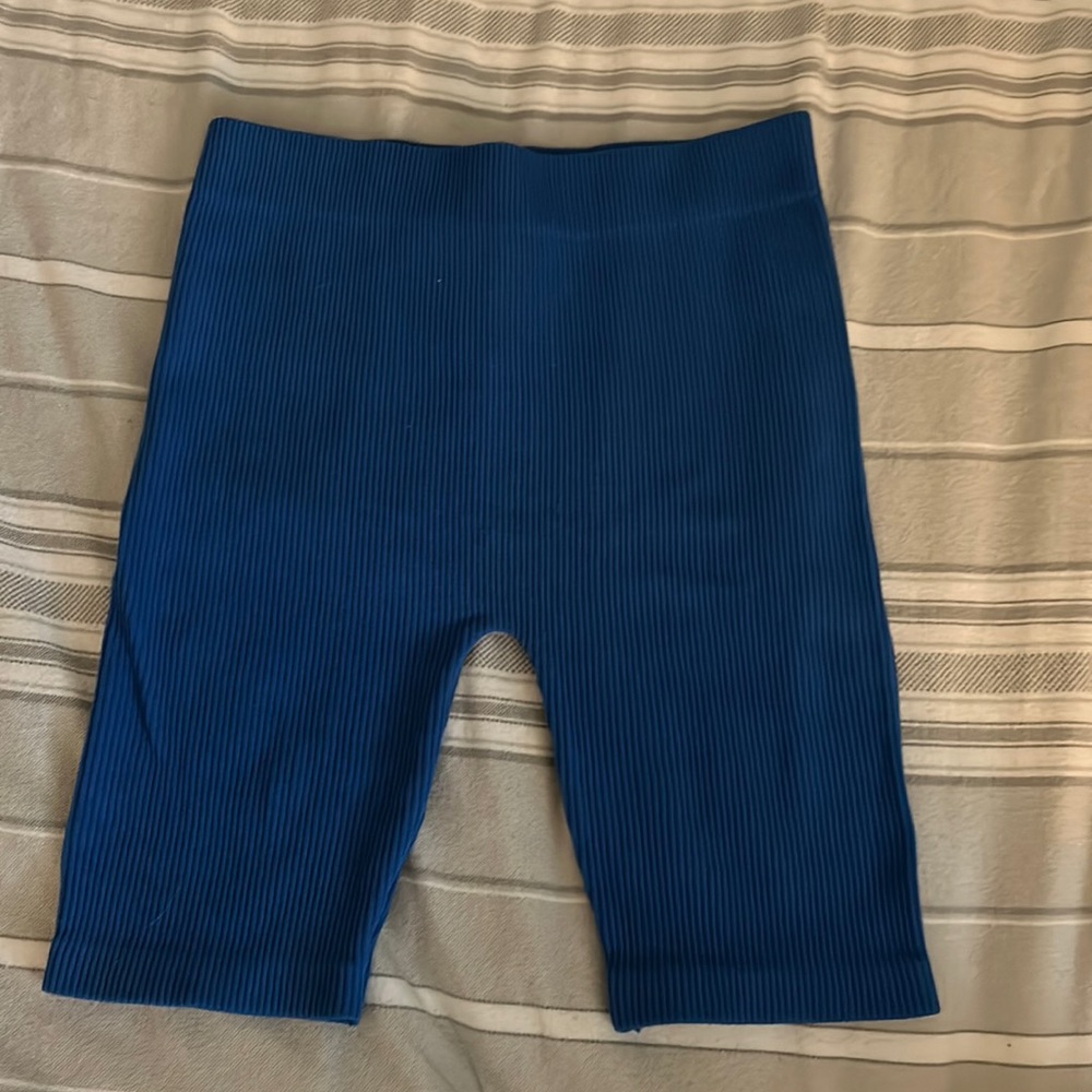 Women’s Ribbed Biker Shorts